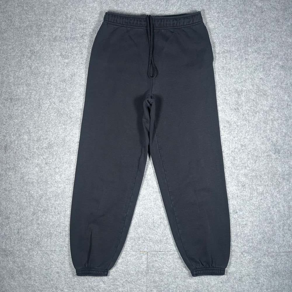 TNA‎ Sweatpant Womens Small Black Cozy Fleece Mega Aritzia Jogger Baggy Lounge